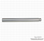 Kontrolldorn zur Prüfung von Rundlaufgenauigkeit,  ø 30 x 300 mm